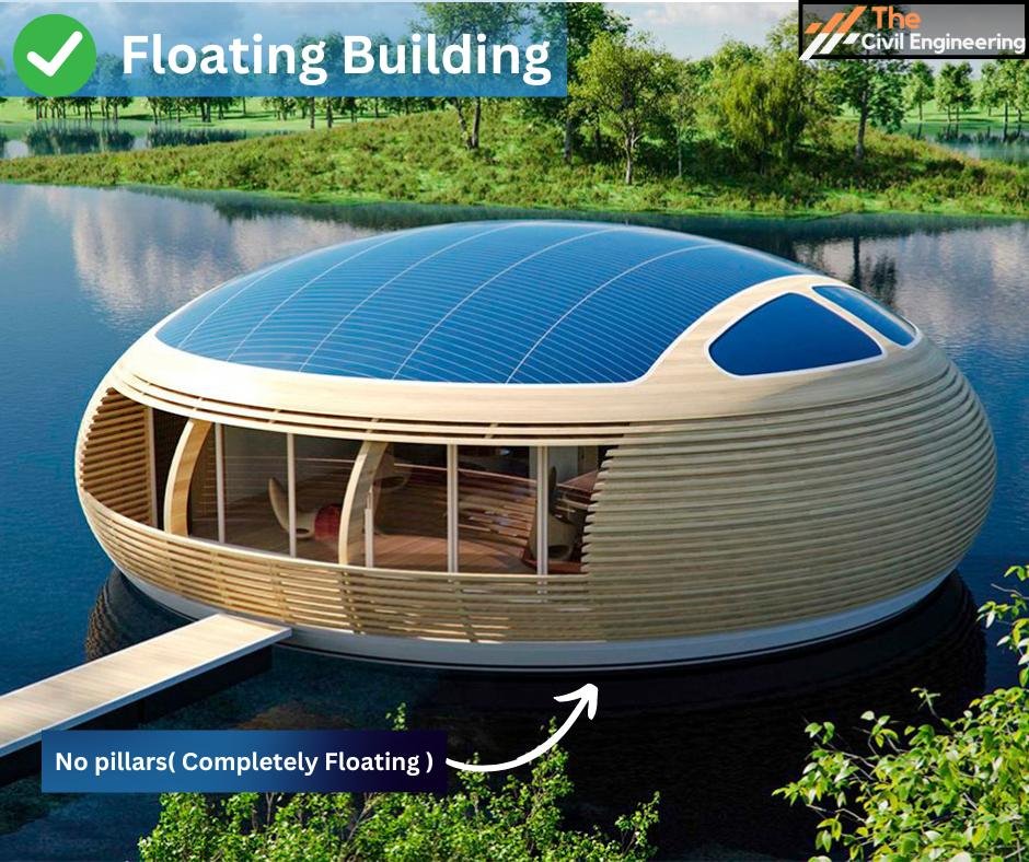 floating buildings