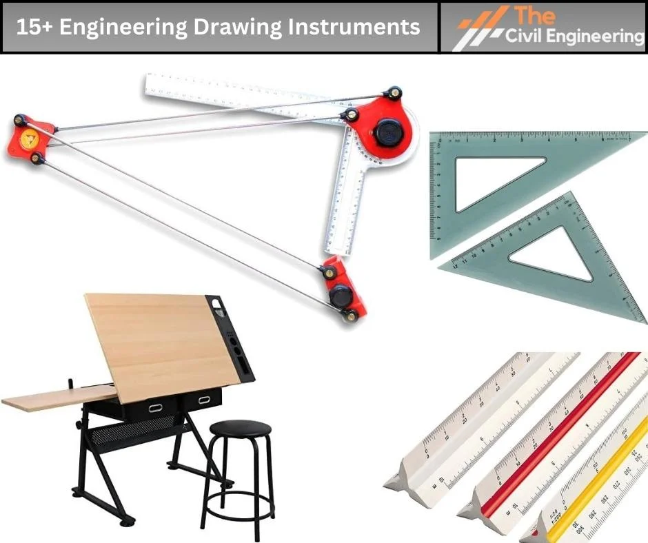 15+ Engineering Drawing Instruments With Images