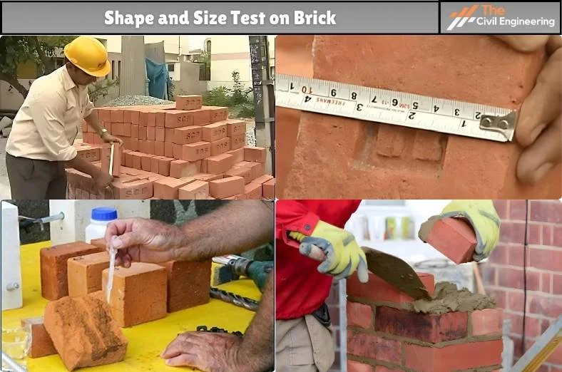Shape and Size Test on Brick