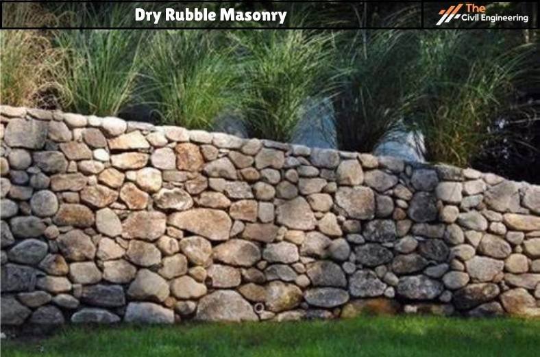 Dry Rubble Masonry  