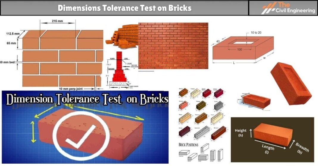 Dimensions Tolerance Test on Bricks