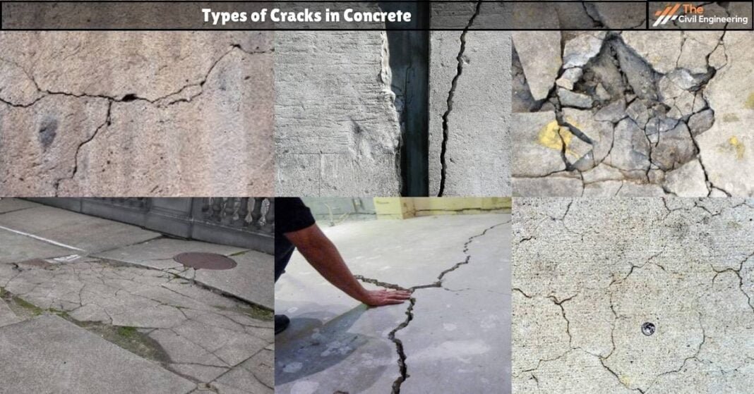 Types of Cracks in Concrete