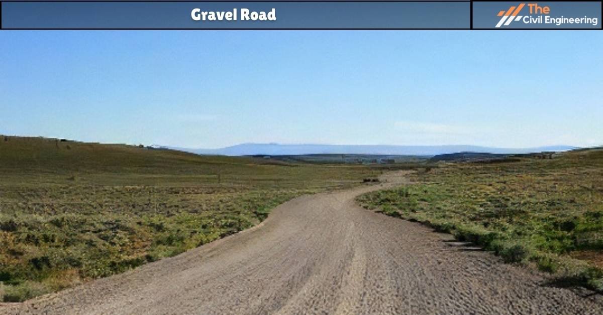 gravel road