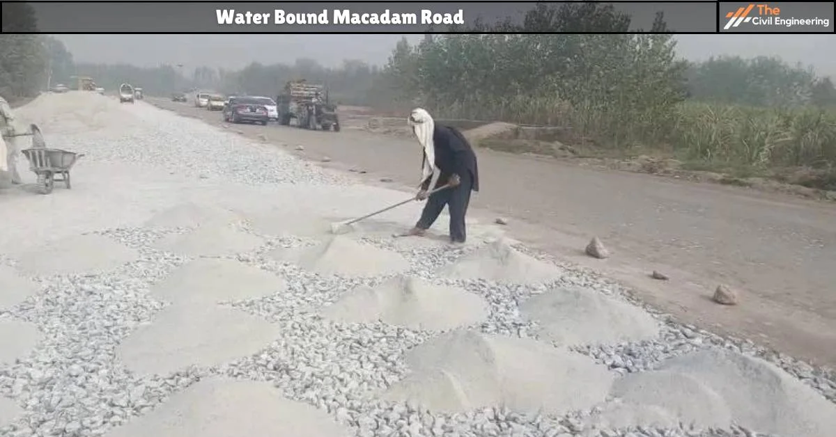 Water Bound Macadam Road