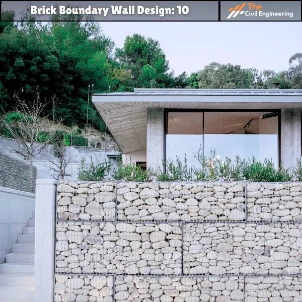 Stone Boundary Wall: 15 Stunning Designs, Key Details, and Standard Sizes