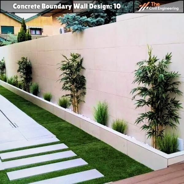 Concrete Boundary Wall Design: 9