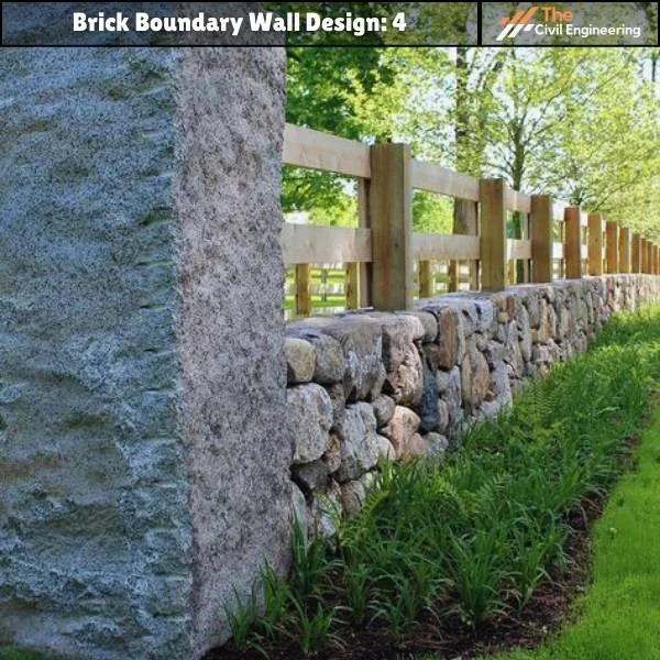 Stone Boundary Wall: 15 Stunning Designs, Key Details, and Standard Sizes