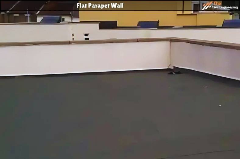 Flat Parapet Wall