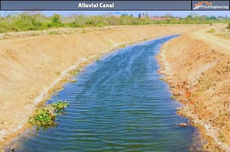 Alluvial canal