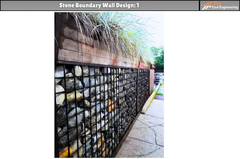 Stone Boundary Wall: 15 Stunning Designs, Key Details, and Standard Sizes
