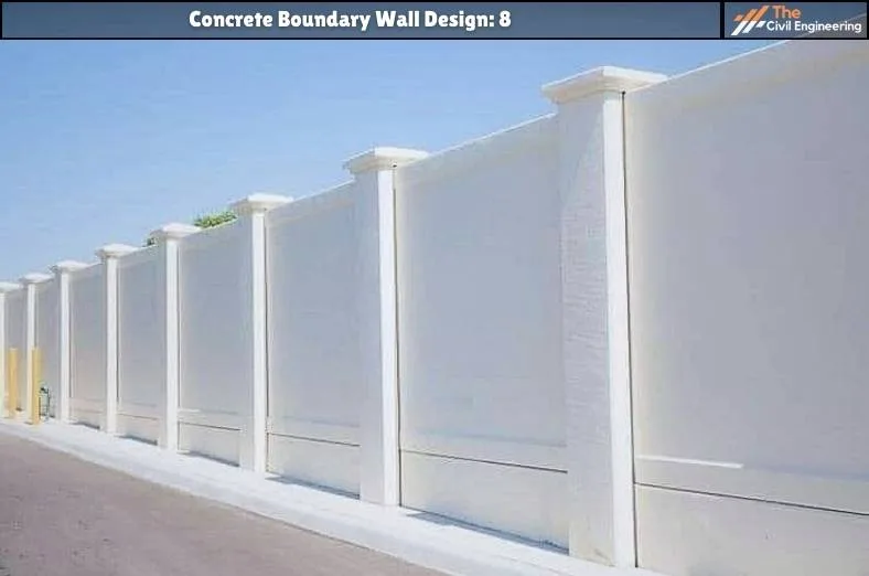 Concrete Boundary Wall: 10 Stunning Designs, Key Details, and Standard Sizes