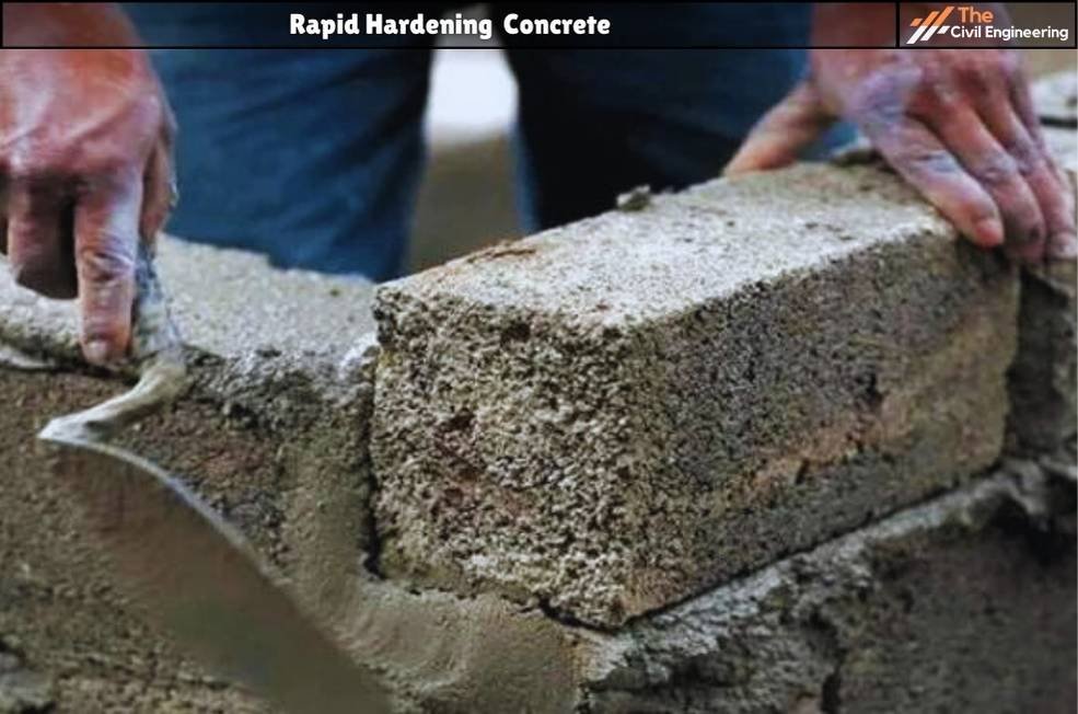 Rapid Hardening  Concrete