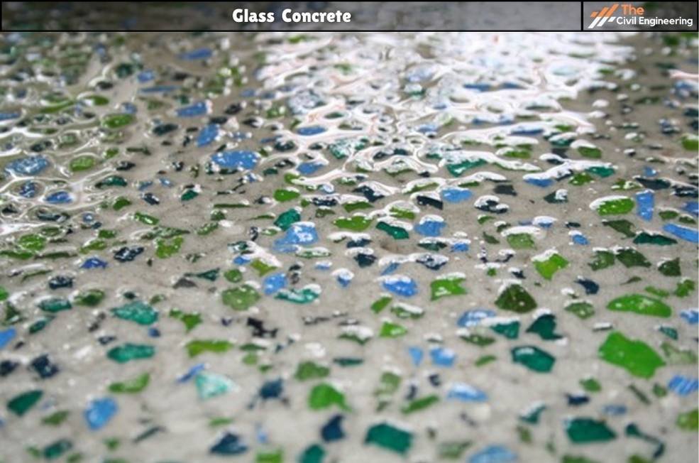 Glass  Concrete