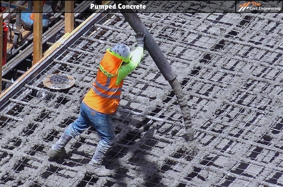 Pumped Concrete