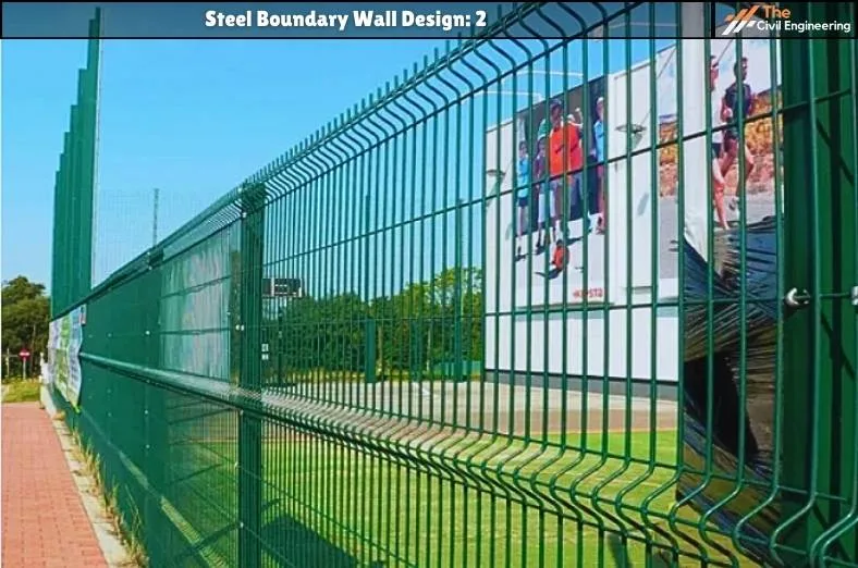 Steel Boundary Wall: 10 Stunning Designs, Key Details, and Standard Sizes