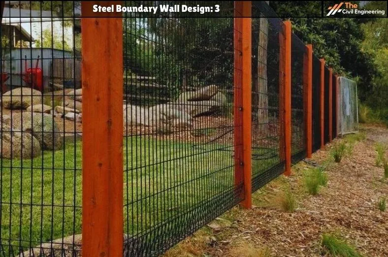 Steel Boundary Wall: 10 Stunning Designs, Key Details, and Standard Sizes
