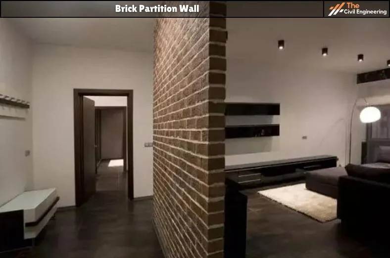 Brick Partition Wall