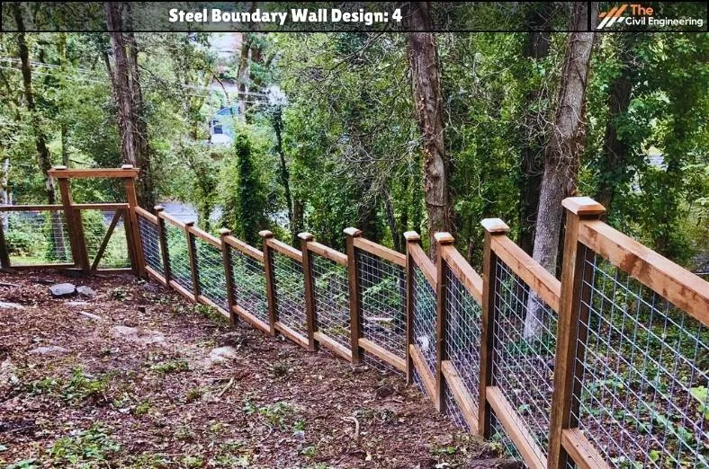 Steel Boundary Wall: 10 Stunning Designs, Key Details, and Standard Sizes