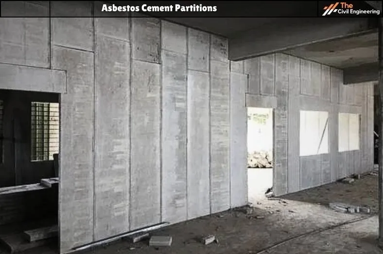 Asbestos Cement Partitions