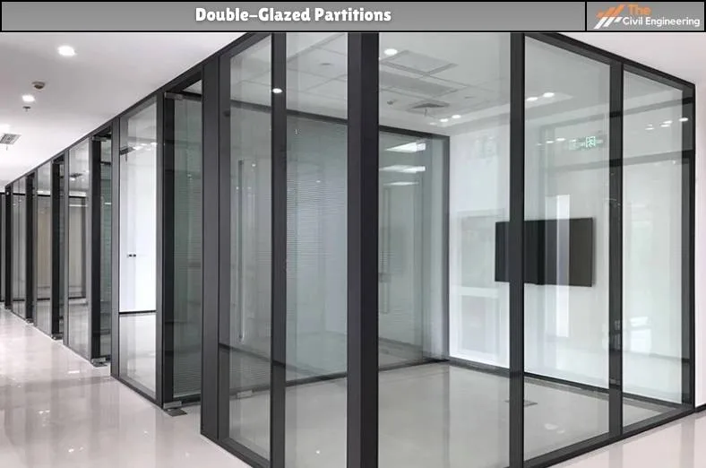 Double-Glazed Partitions