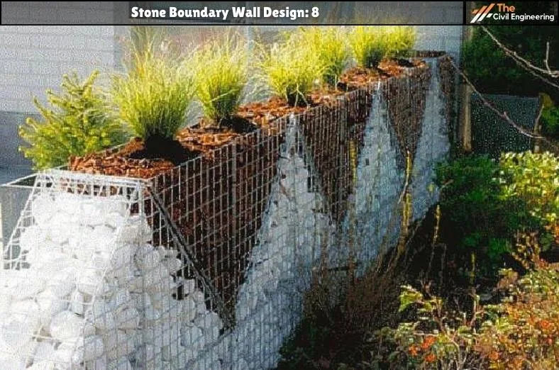 Stone Boundary Wall: 15 Stunning Designs, Key Details, and Standard Sizes