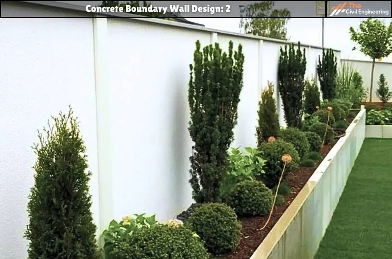 Concrete Boundary Wall: 10 Stunning Designs, Key Details, and Standard Sizes
