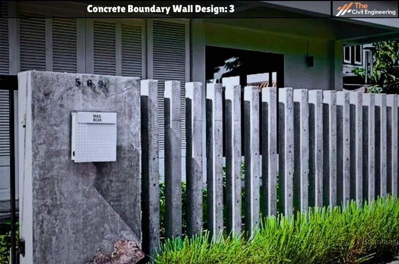 Concrete Boundary Wall: 10 Stunning Designs, Key Details, and Standard Sizes