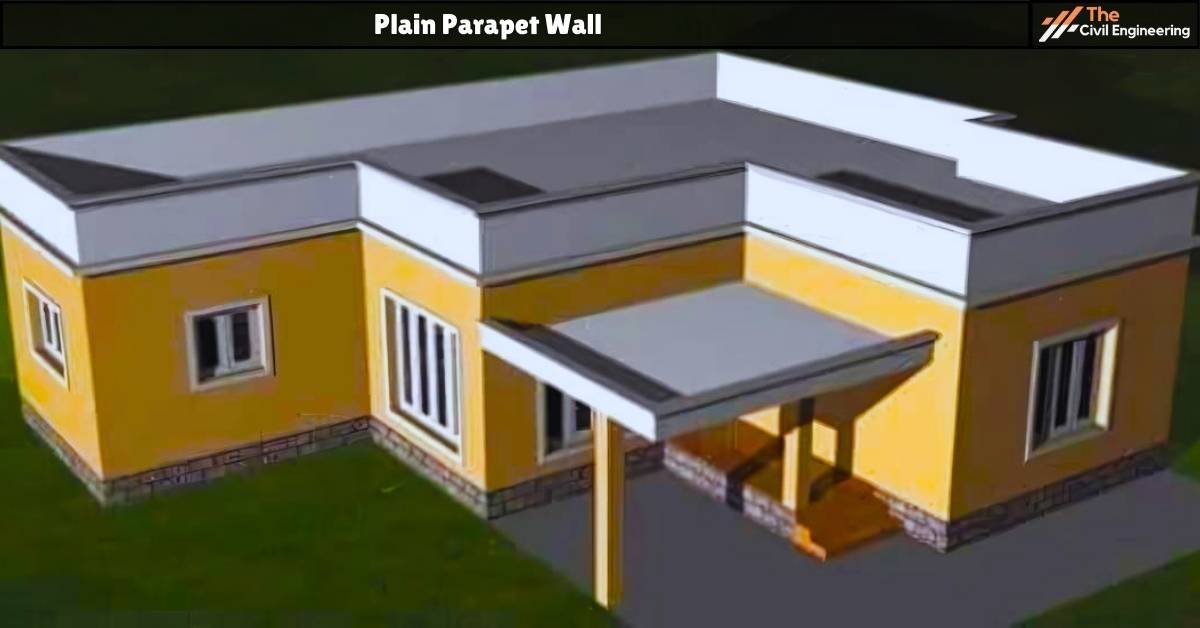 Plain Parapet Wall